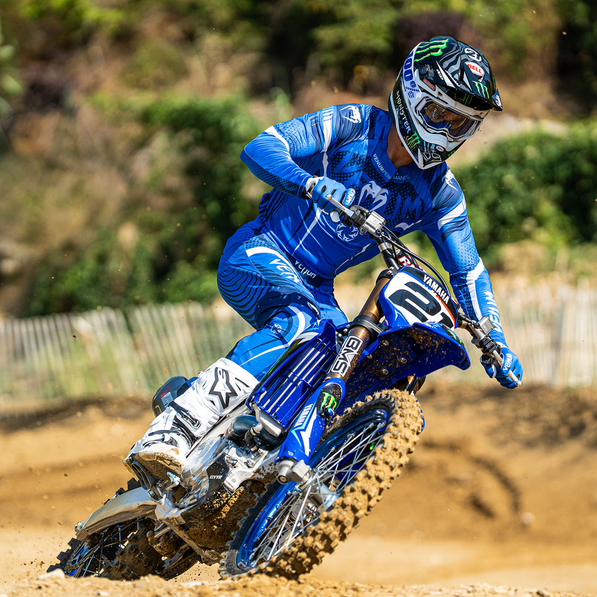 Venum MX Challenger Pantalón de Motorsports - Azul