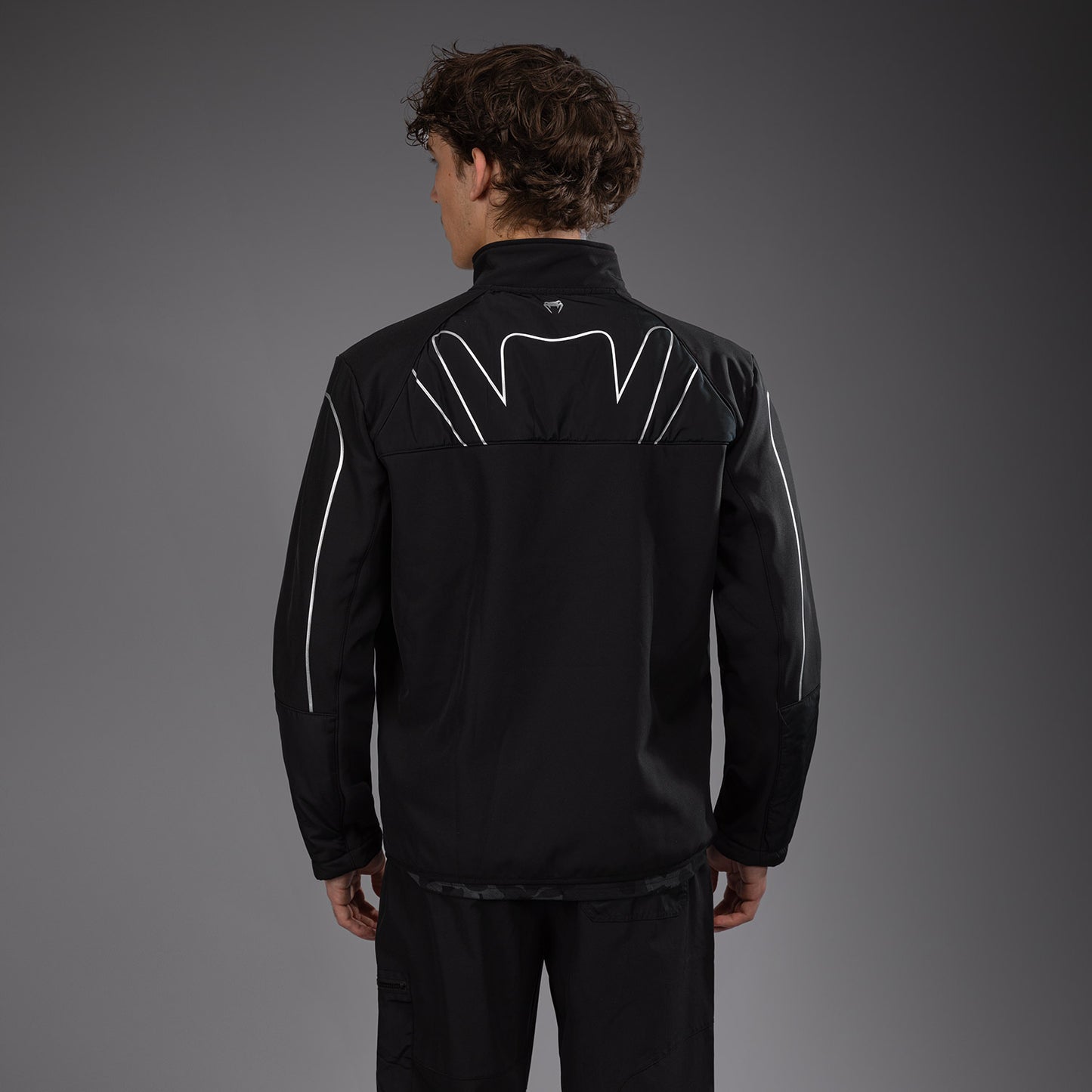 Venum Paddock Chaqueta Softshell Manga Larga - Negro