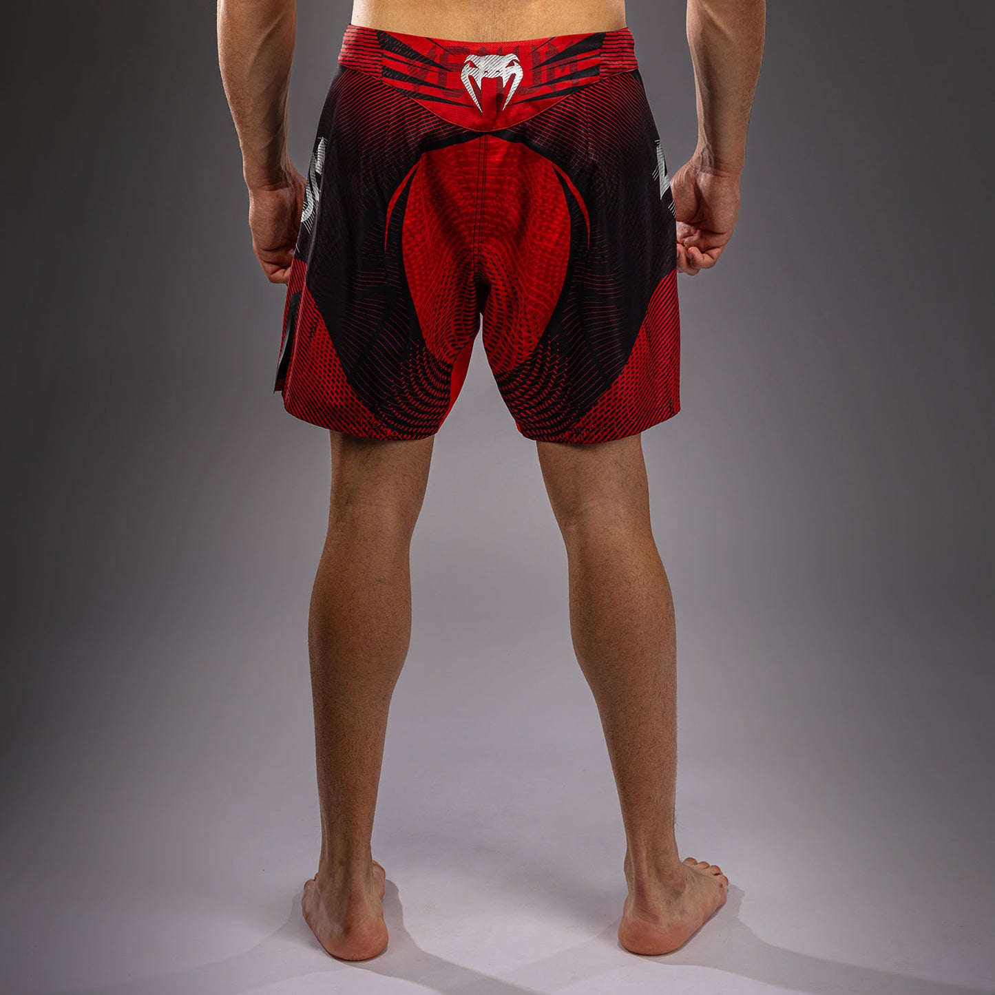 Venum Galactic 3.0 Pantalón Corto de Combate - Rojo/Plata