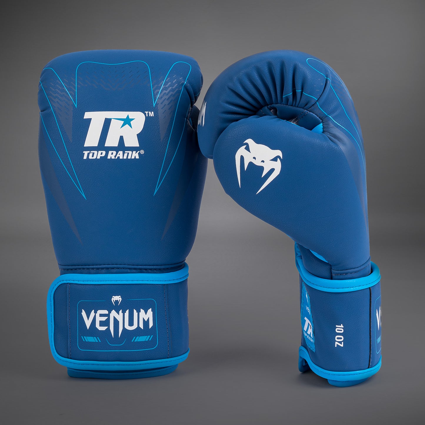 Venum x Top Rank Guantes de Boxeo Original Impact - Azul Marino