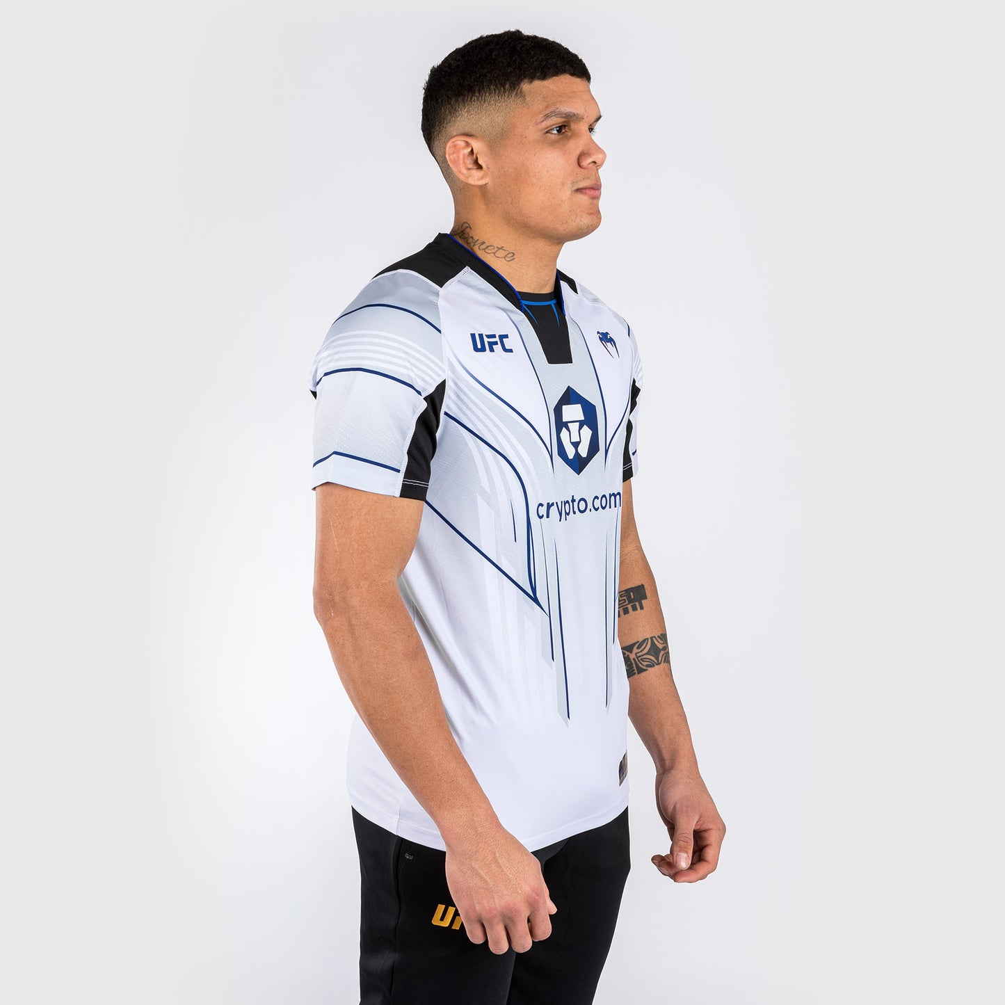 Camiseta UFC Venum personalizada Authentic Fight Night 2.0 para hombre - Midnight Edition - Ice