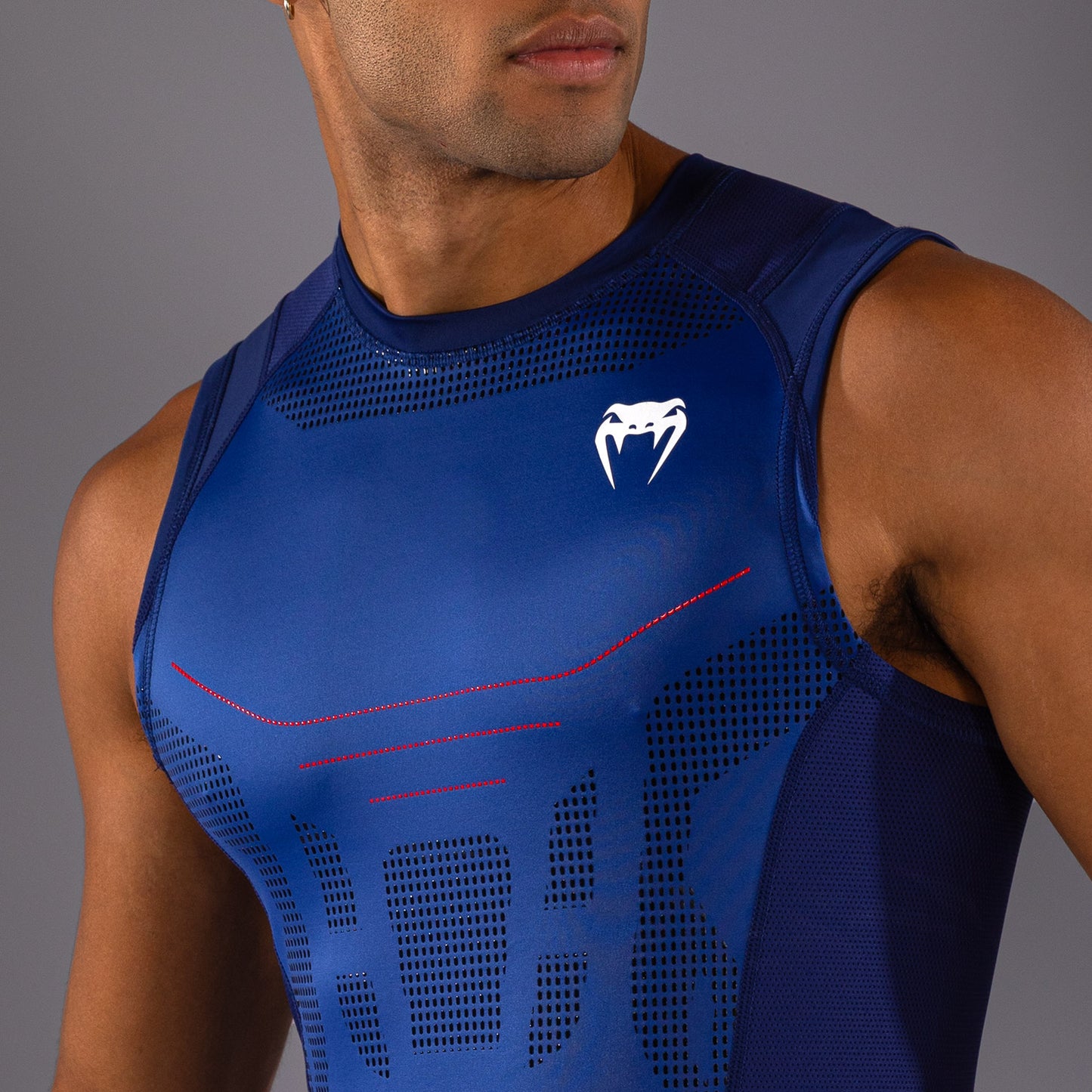 Venum Technical 3.0 Camiseta Sin Mangas Rashguard - Azul Noche