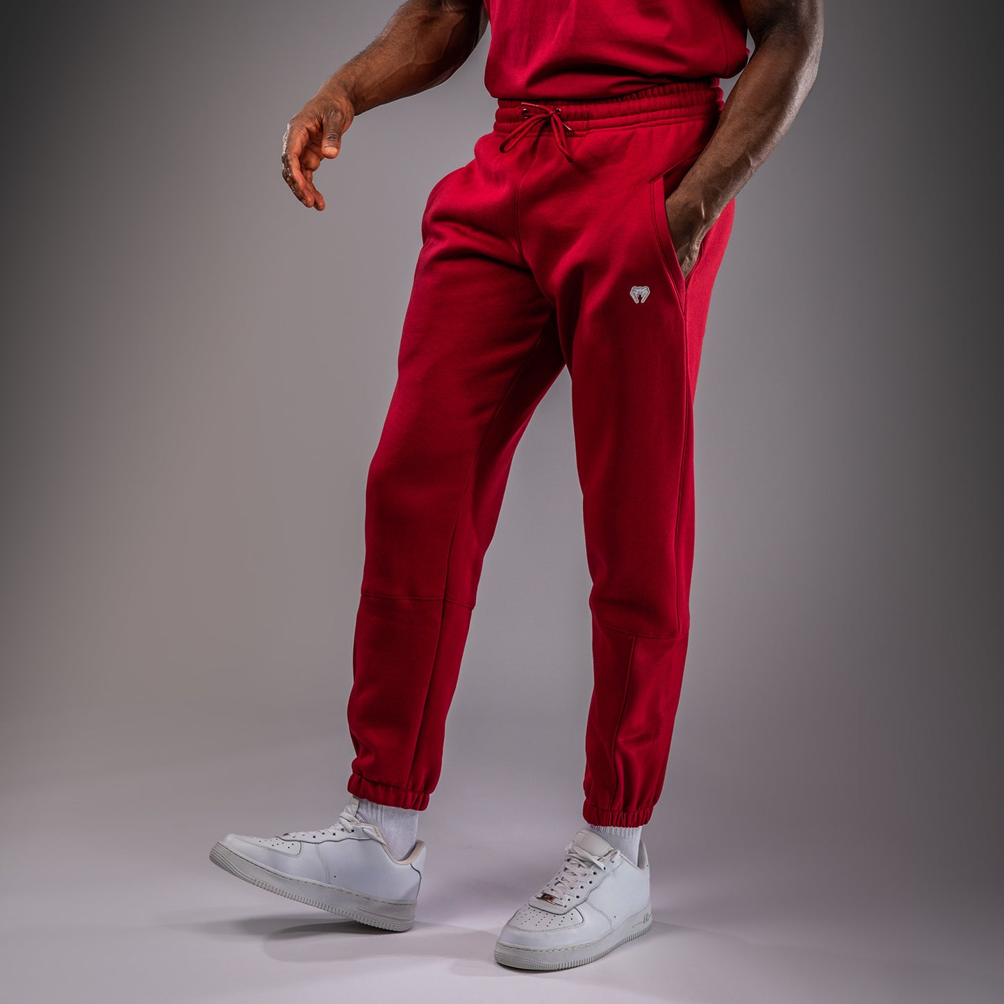 Venum Silent Power Joggers - Rojo Cereza