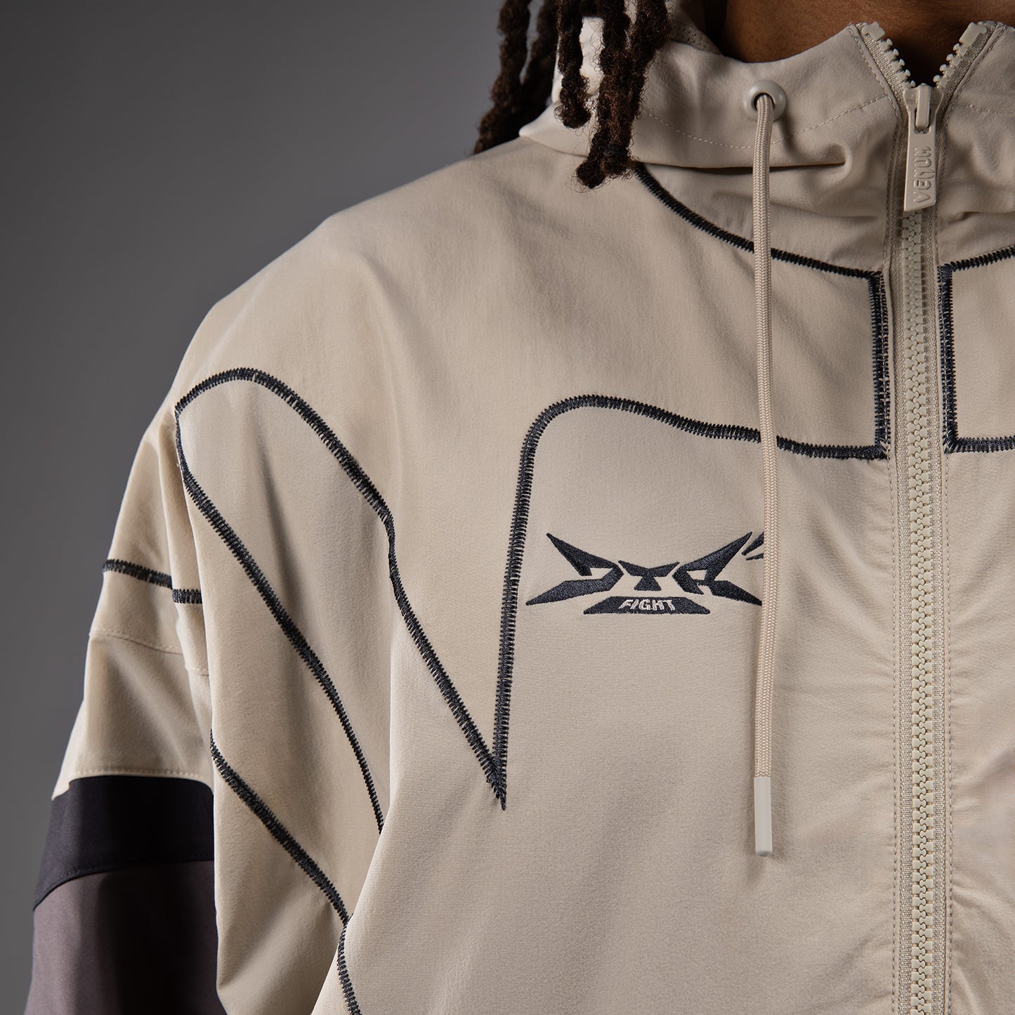 Venum x DTR Fight Attack 90 Chaqueta de Chándal - Off-White