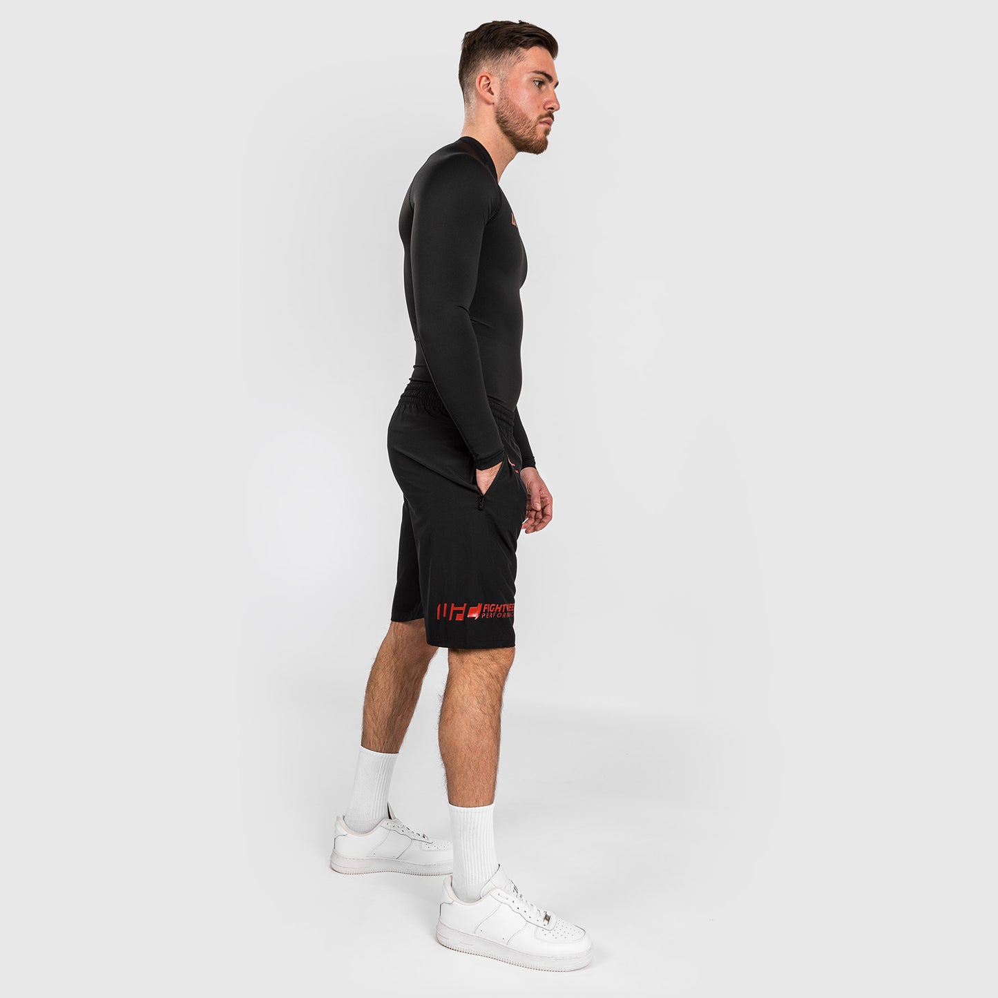 UFC Adrenaline by Venum Fight Week Pantalones cortos de alto rendimiento para Hombre - Negro