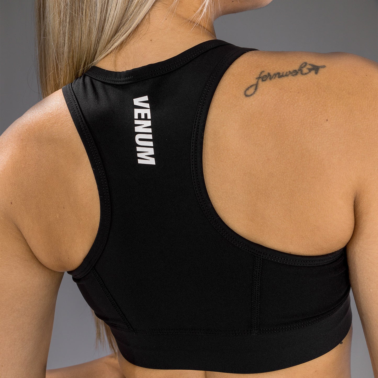 Sujetador Deportivo de Impacto Medio Venum Essential - Negro