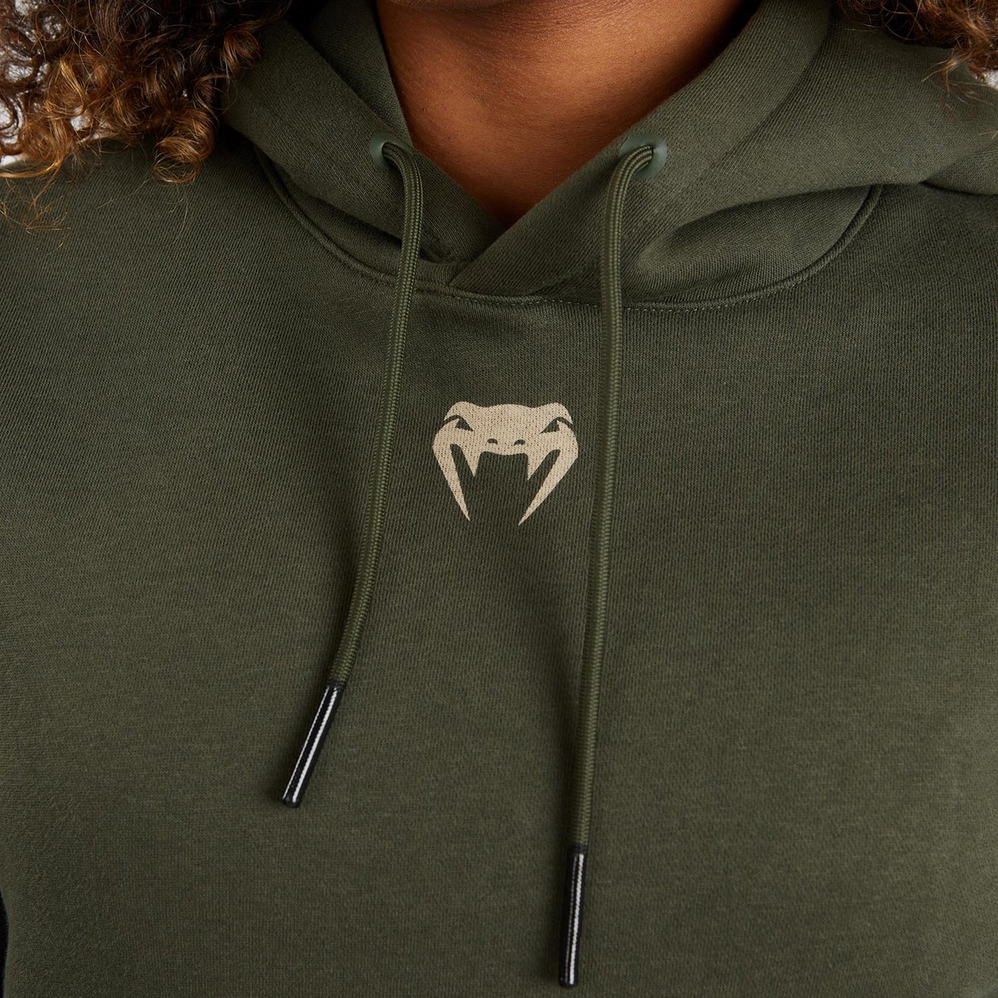 UFC Adrenaline by Venum Fight Week Sudadera con Capucha para Mujer - Caqui