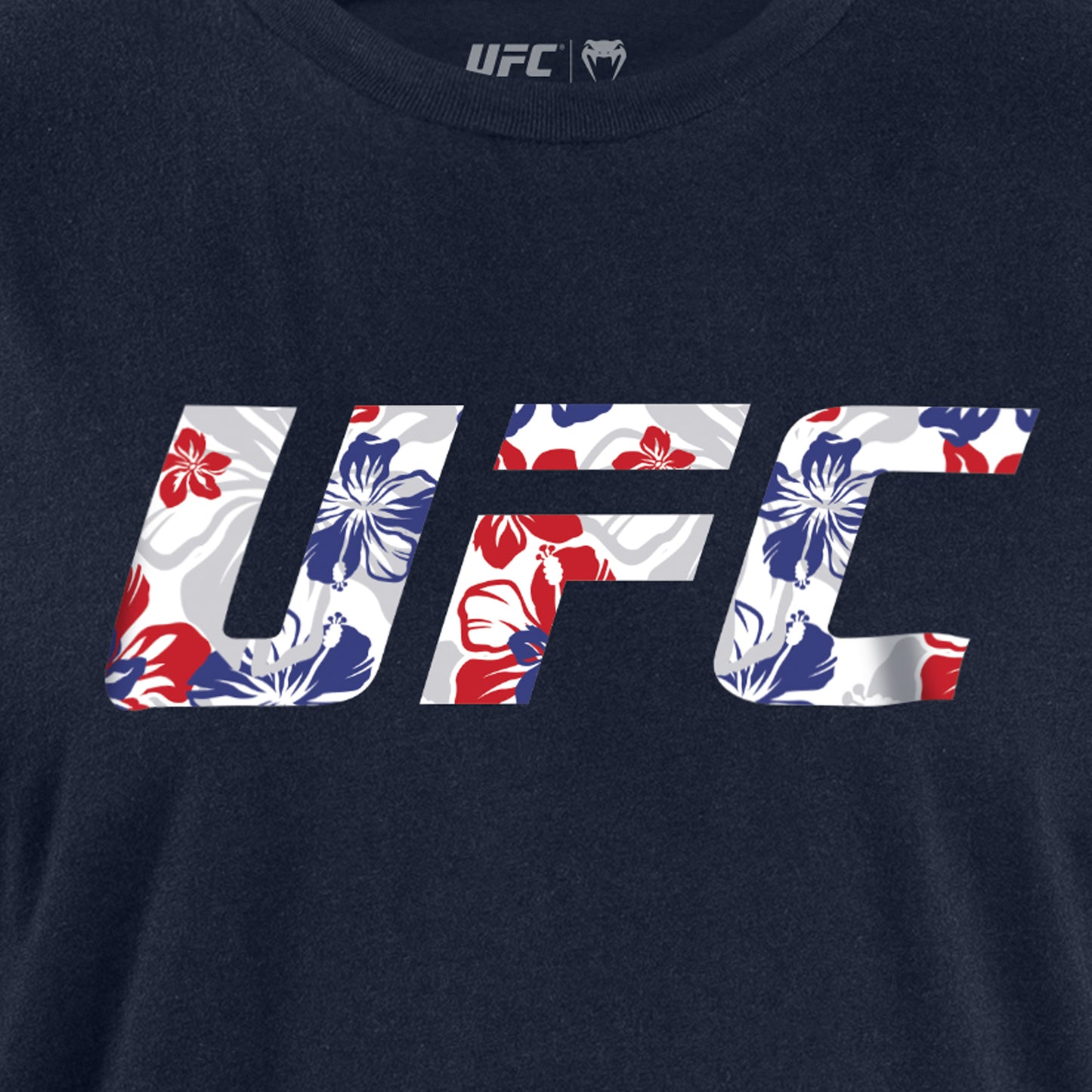 UFC Unrivaled by Venum Max Holloway Camiseta para Hombres - Azul Marino