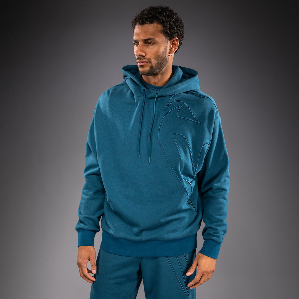 Venum Giant 3D Sudadera con Capucha - Azul Océano