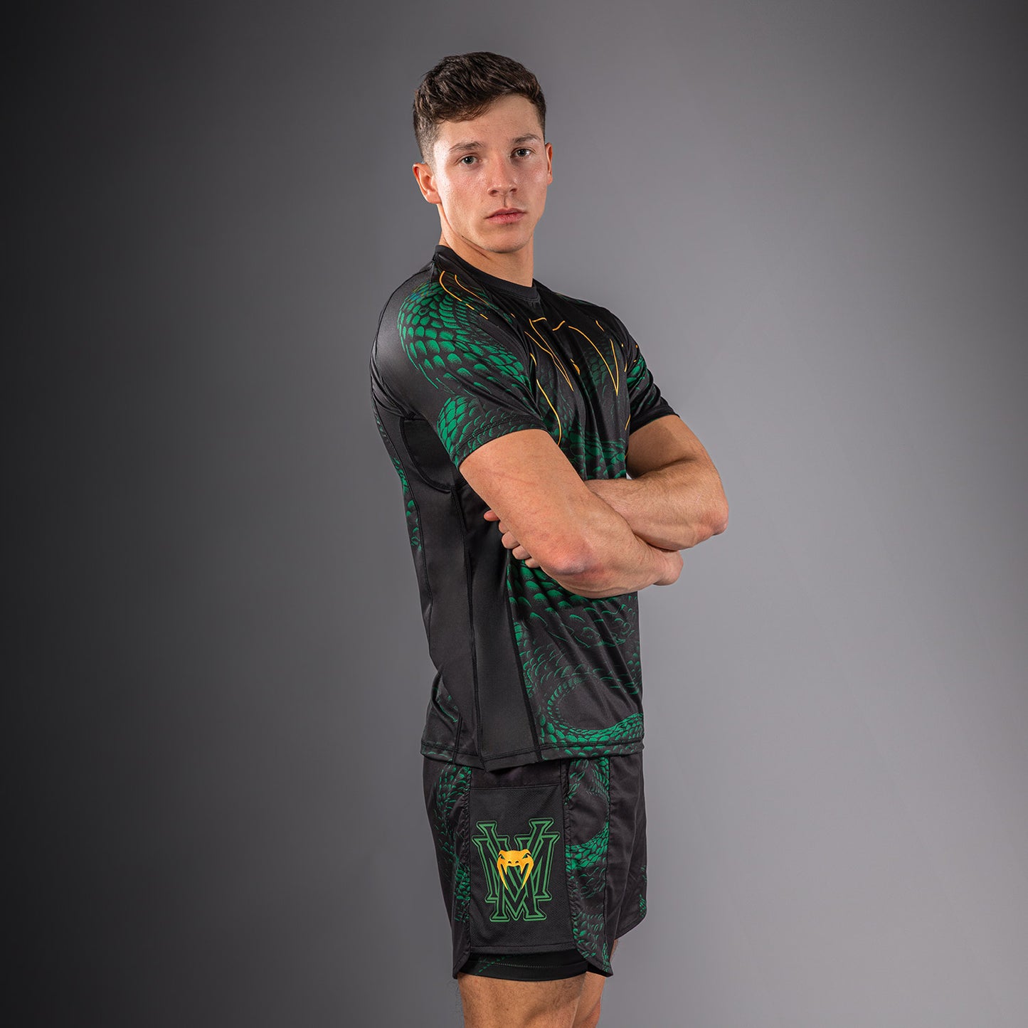 Venum Matupa Camiseta Dry Tech - Negro/Verde/Oro