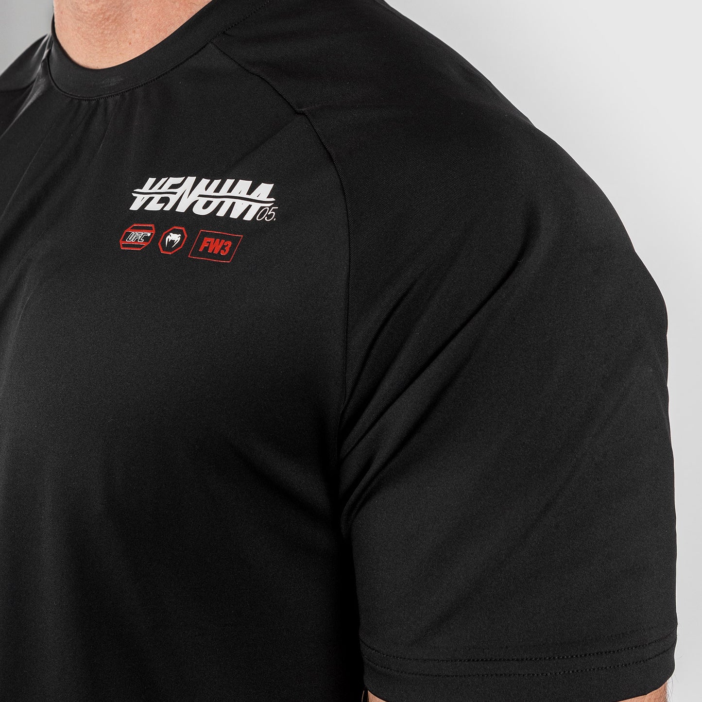 UFC Adrenaline by Venum Fight Week Camiseta Dry-tech para Hombre - Negra