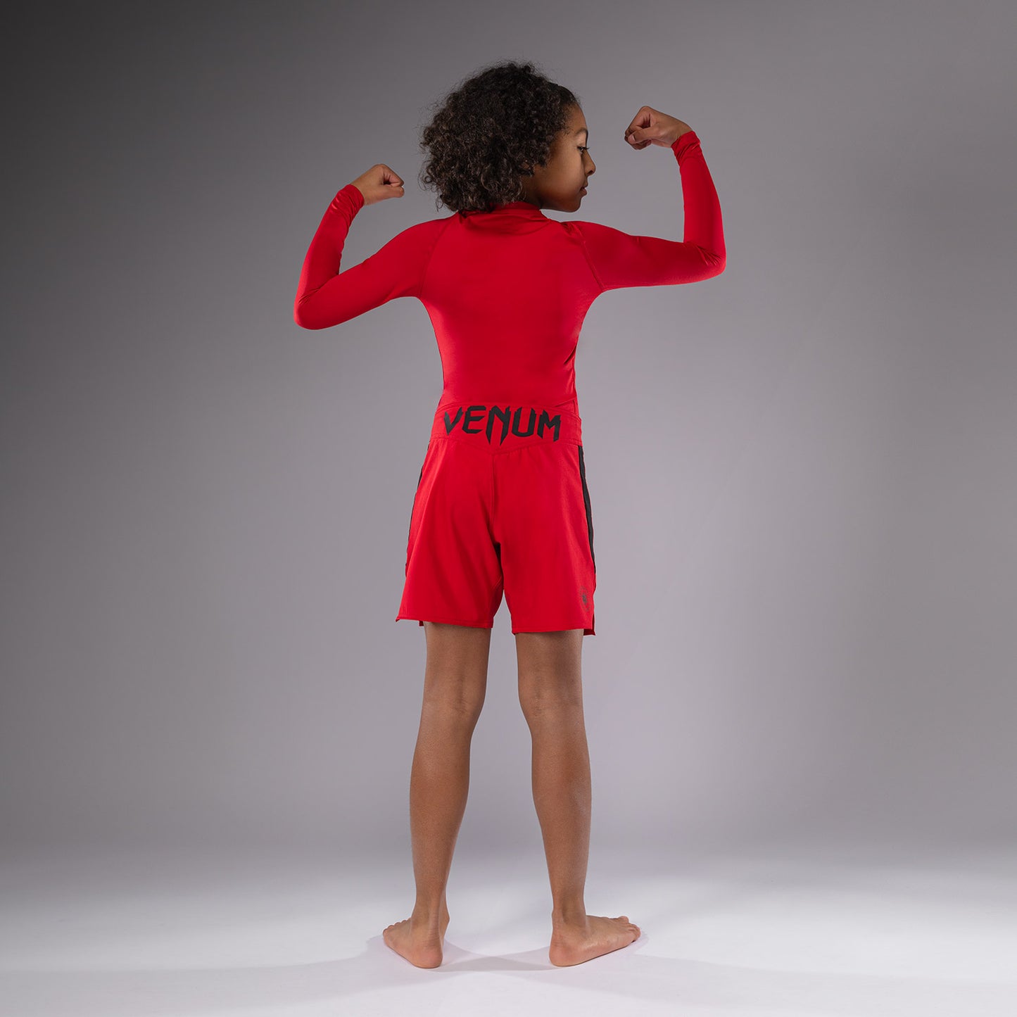 Venum Light Pantalón corto infantil Fight - Rojo cereza