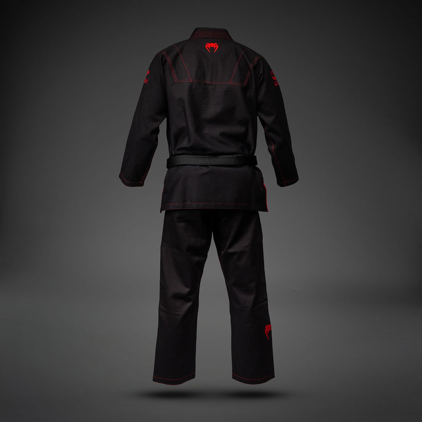 Venum x Roger Gracie Signature Kimono de BJJ - Negro/Rojo