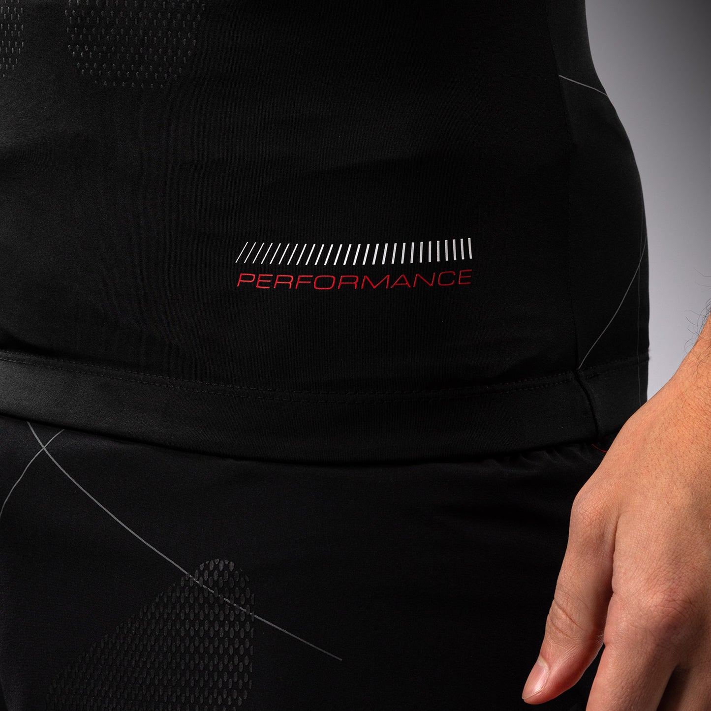 Venum Tactical XT Lycra sin mangas para hombre - Negro/Rojo fuego