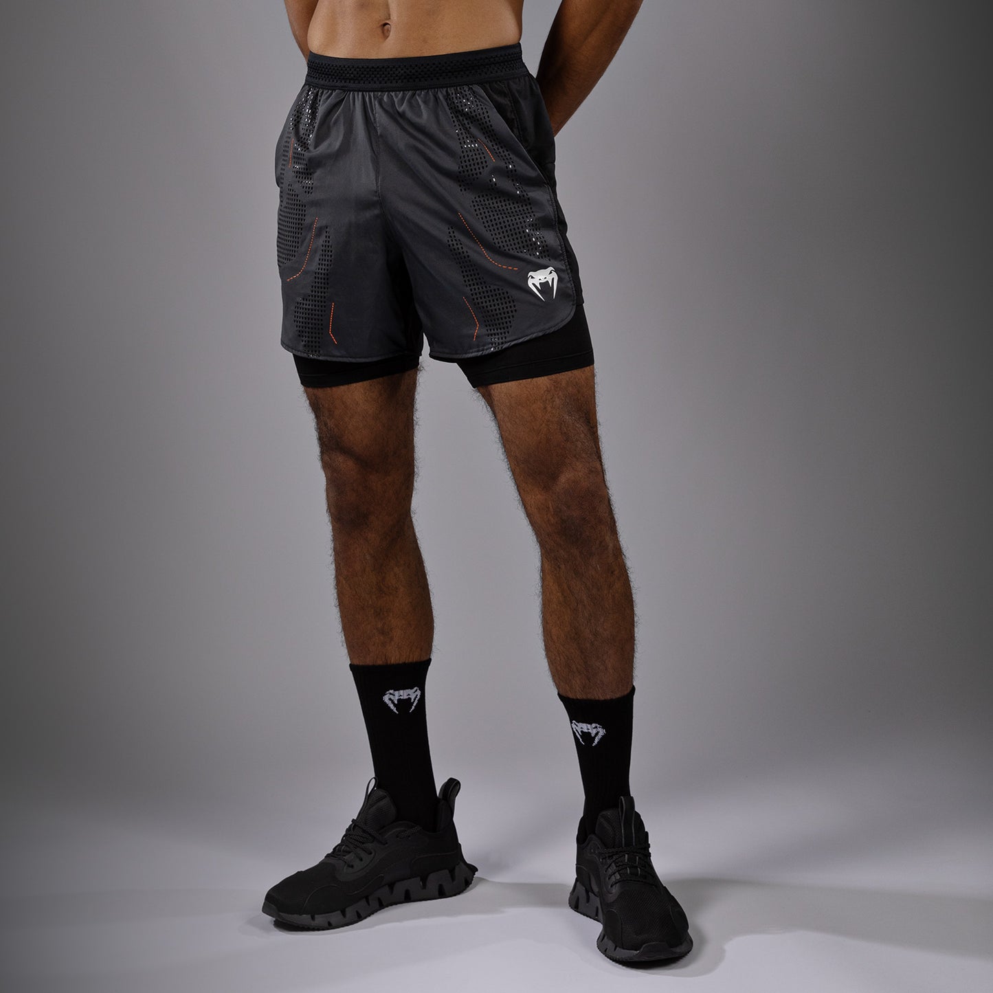 Venum Technical 3.0 Pantalones Cortos de Entrenamiento - Grafito