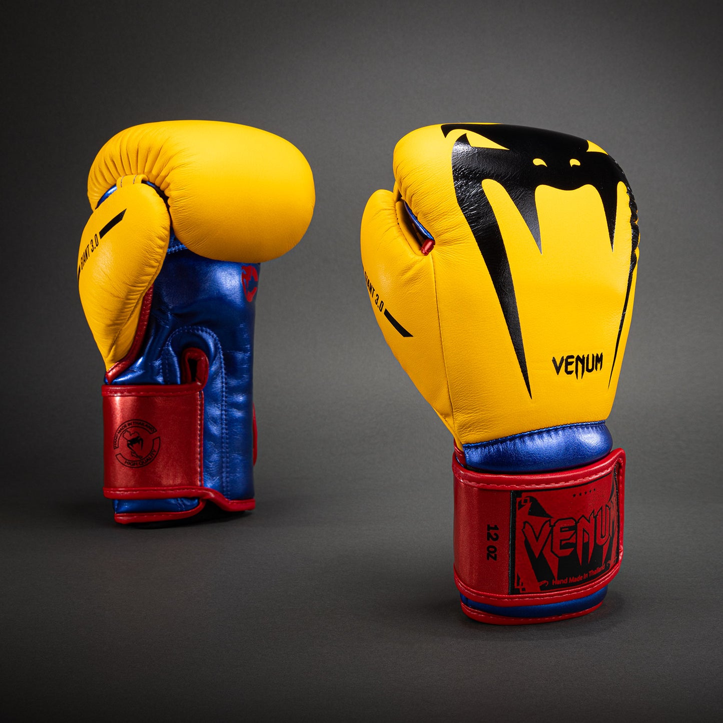 Guantes de Boxeo Venum Giant 3.0 - Amarillo/Azul/Rojo