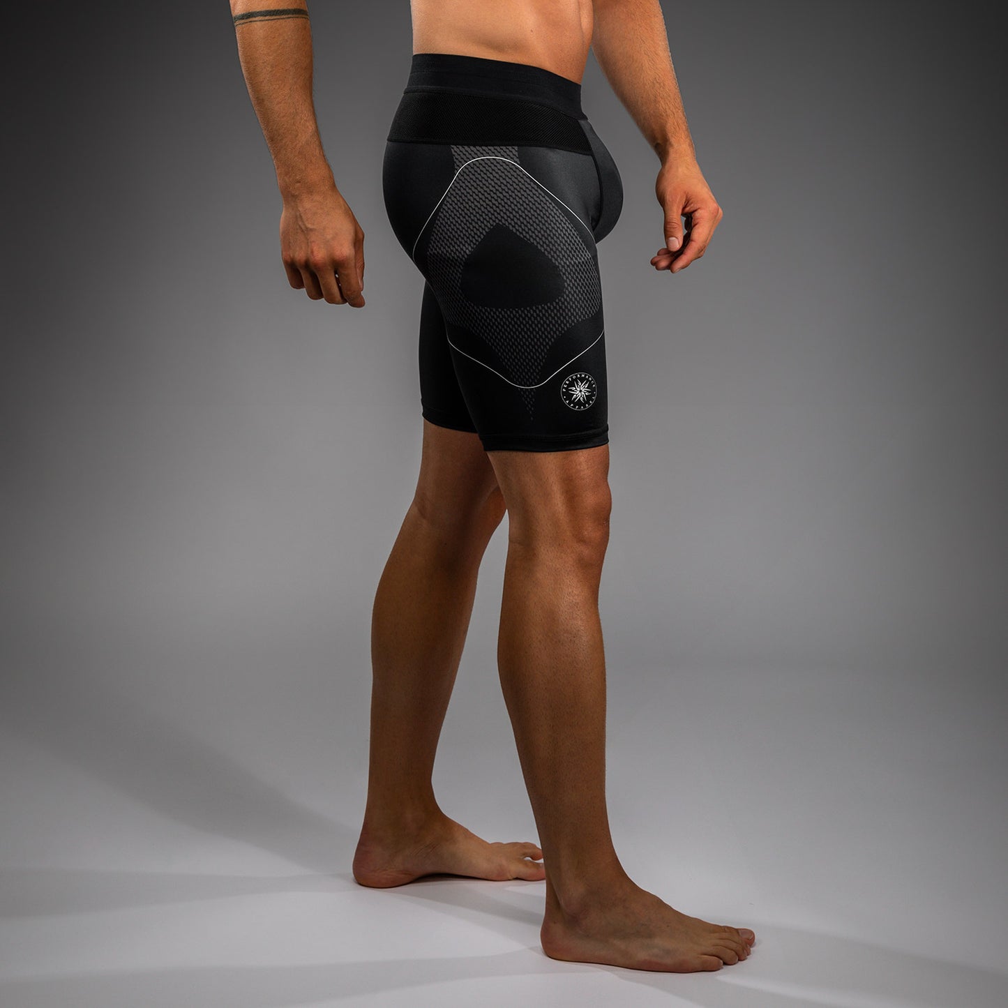 Venum Nexus Pantalones Cortos Vale Tudo – Negro/Plata