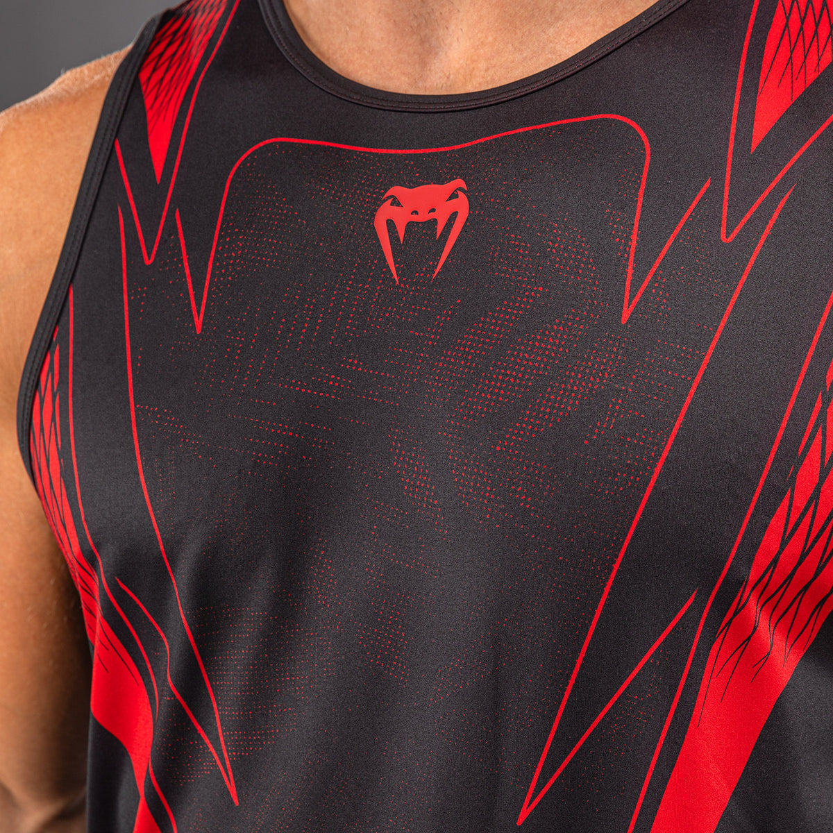 Venum Amazonia Reborn Camiseta de tirantes - Negro/Rojo