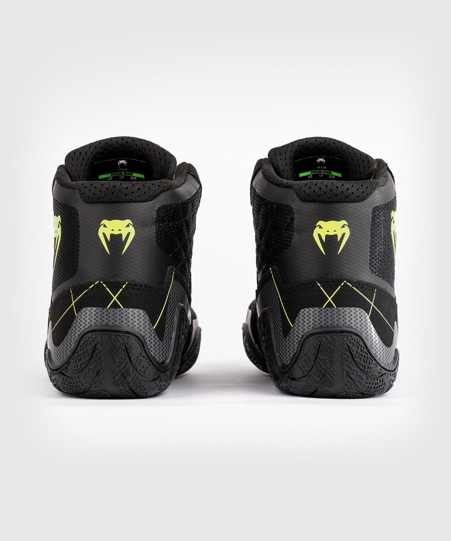 Venum Training Camp 4.0 Zapatillas de lucha Elite - Negro/Verde neón