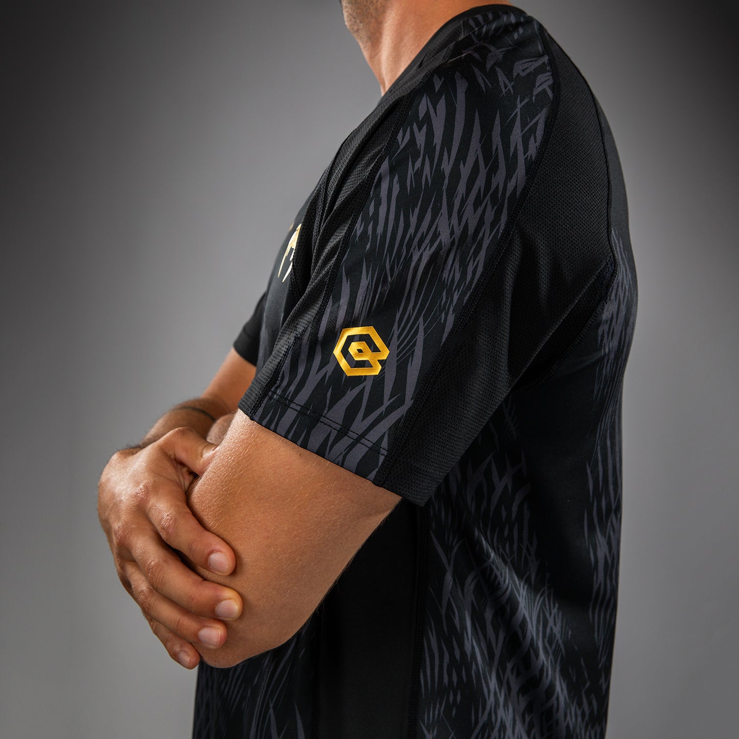 Venum x Chimaev Camiseta Dry-Tech  - Negro/Gris