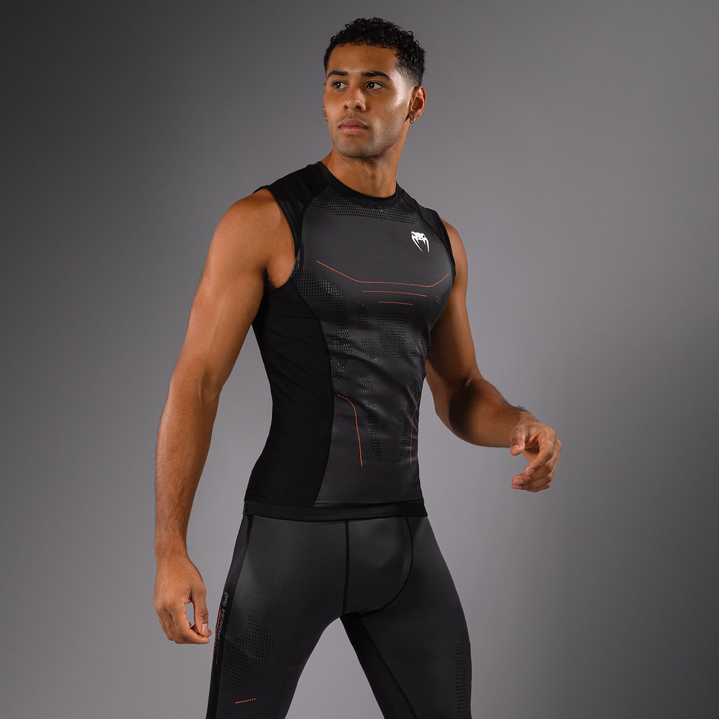 Venum Technical 3.0 Camiseta Sin Mangas Rashguard - Grafito