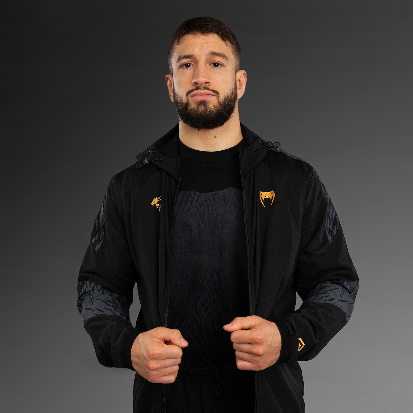Venum x Chimaev Chaqueta Deportiva  - Negro/Gris