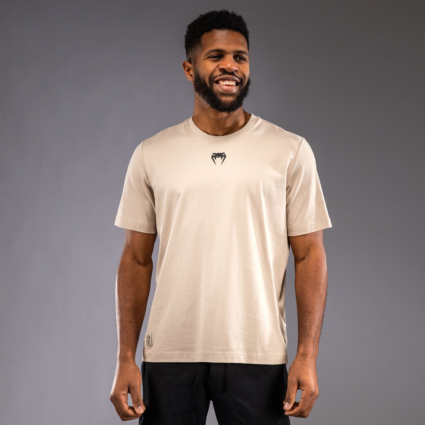 Venum Fight Icon Camiseta de Algodón - Beige