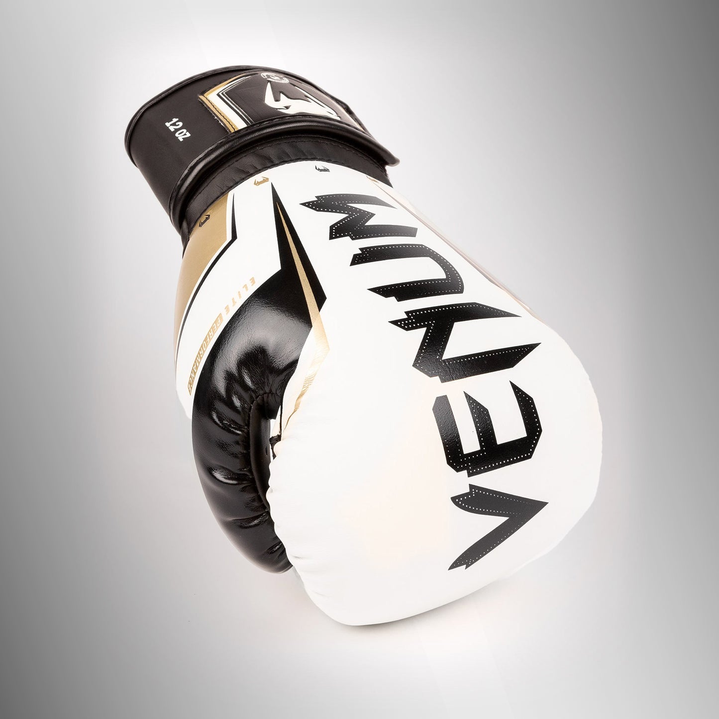 Guantes de boxeo Venum Elite Evo - Blanco/Dorado