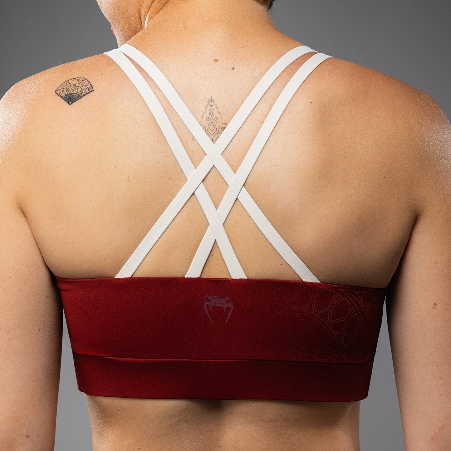 Venum Serpenti Top Deportivo Mujer – Burdeos/Marfil