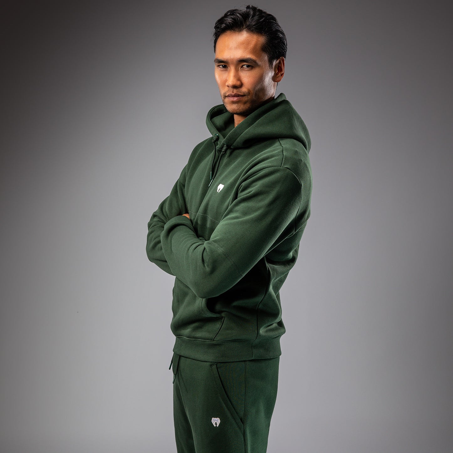 Venum Silent Power Sudadera - Verde Bosque