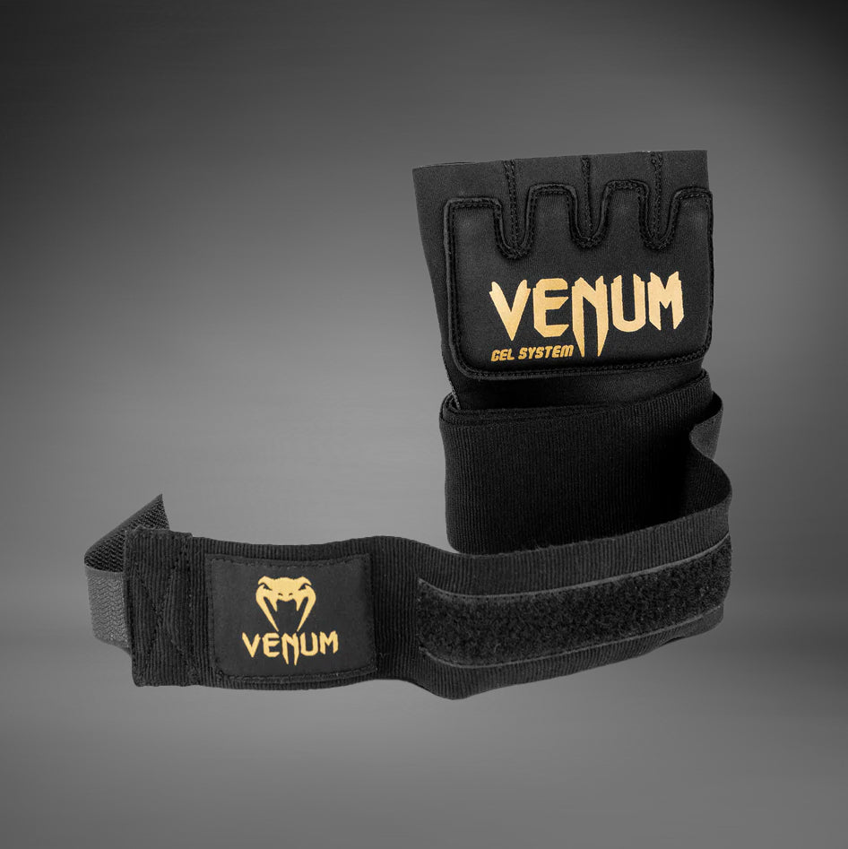 Venum Kontact Gel Guante venda - Negro/Oro