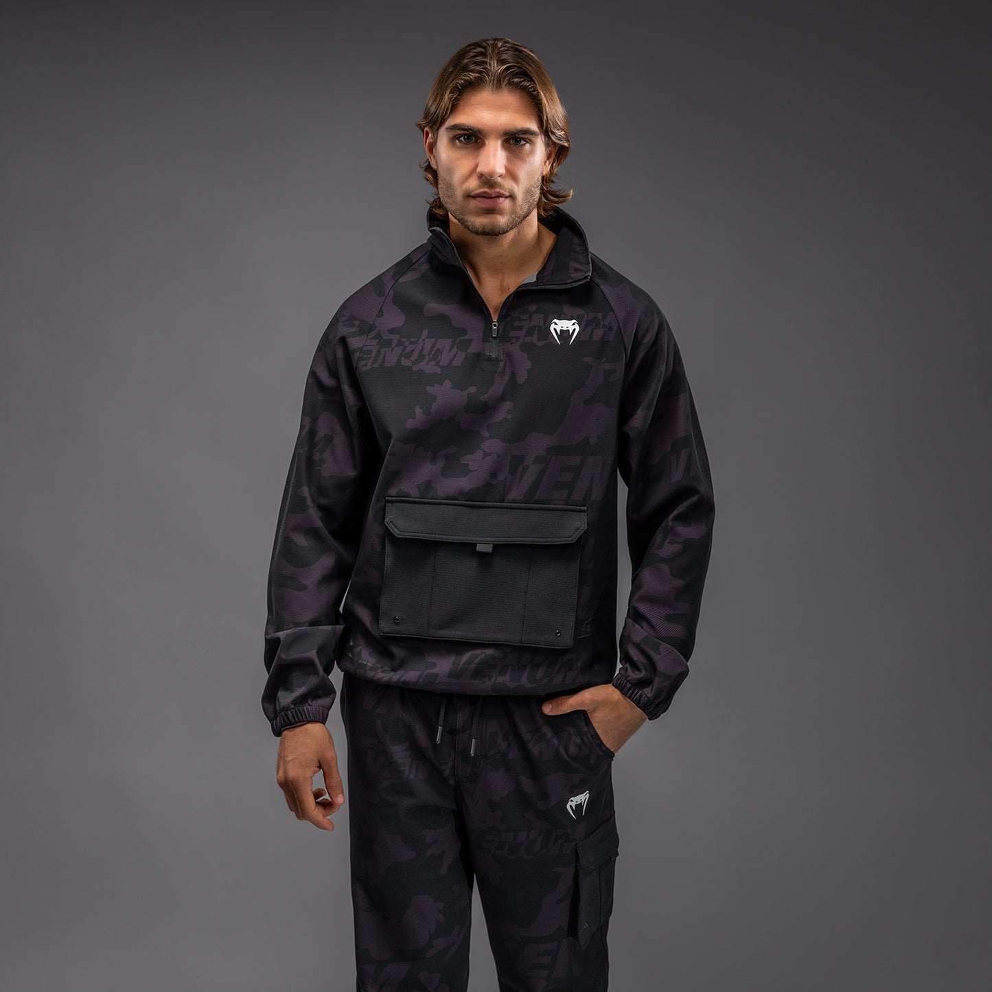 Venum Trooper Chaqueta de Chándal Para Hombre - Negro/Púrpura