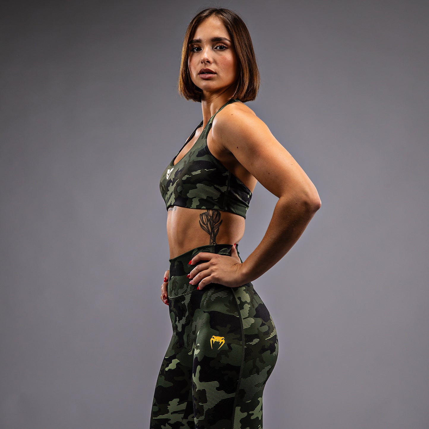 Venum x Sophia Rose Sujetador Deportivo para Mujeres - Forest Camo