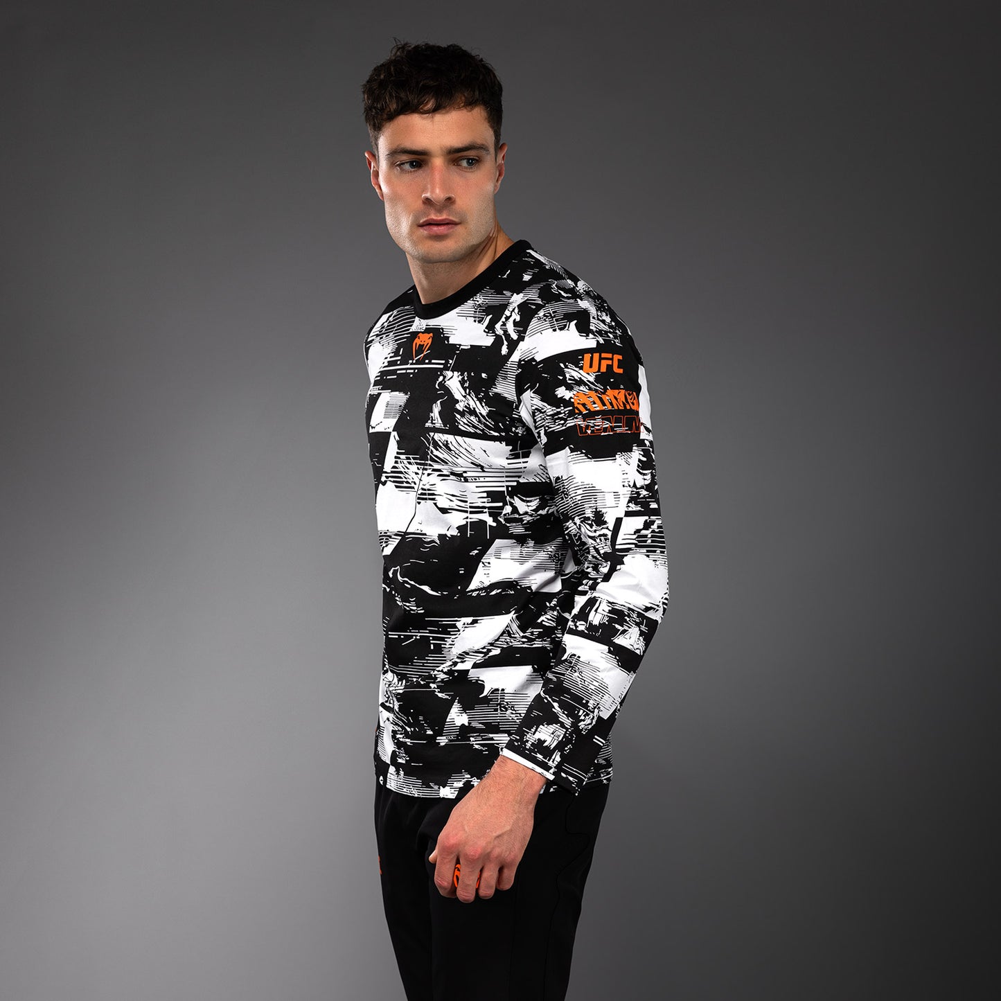 UFC Zenith by Venum Authentic Fight Week Camiseta de manga larga Hombre - Blanco