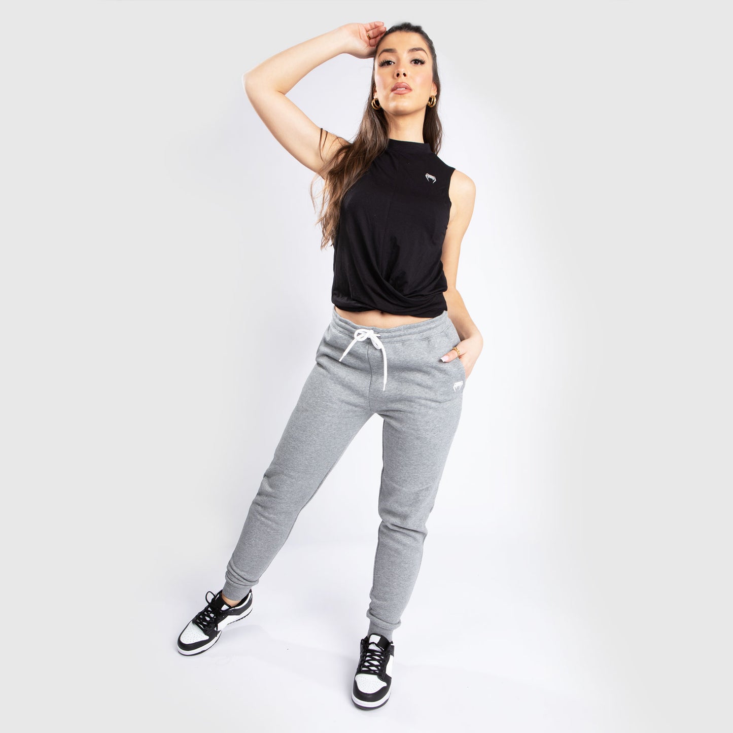 Pantalones Jogging Venum Classic - De Mujer - Gris Jaspeado Claro