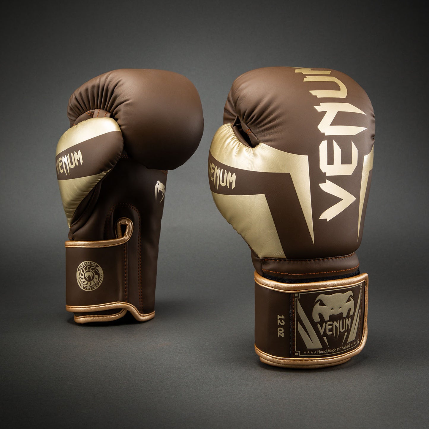 Venum Elite Guantes de Boxeo - Marrón Oscuro