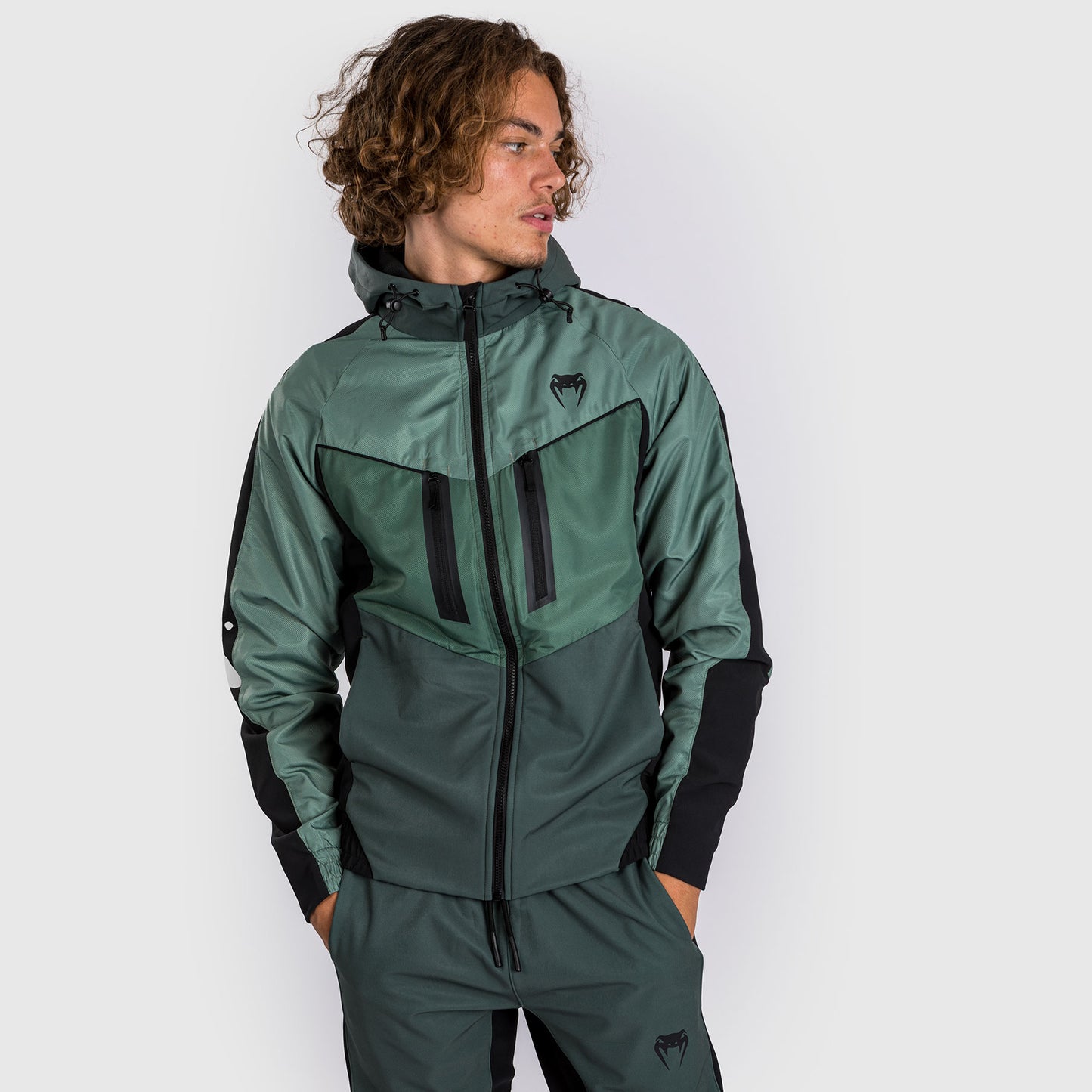 Venum Laser 3.0  Chaqueta de chándal - Negro/caqui