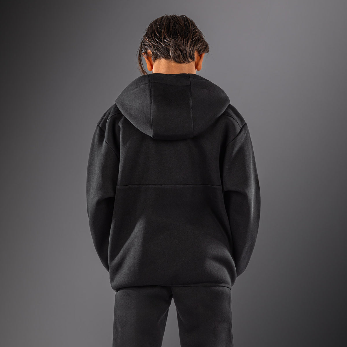 Venum Attack Fleece & Weave Chaqueta de chándal para niño - Negro