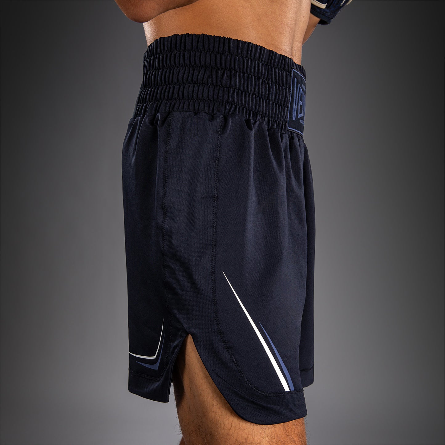 Venum G-Core Pantalón Corto de Boxeo - Azul Marino/Blanco