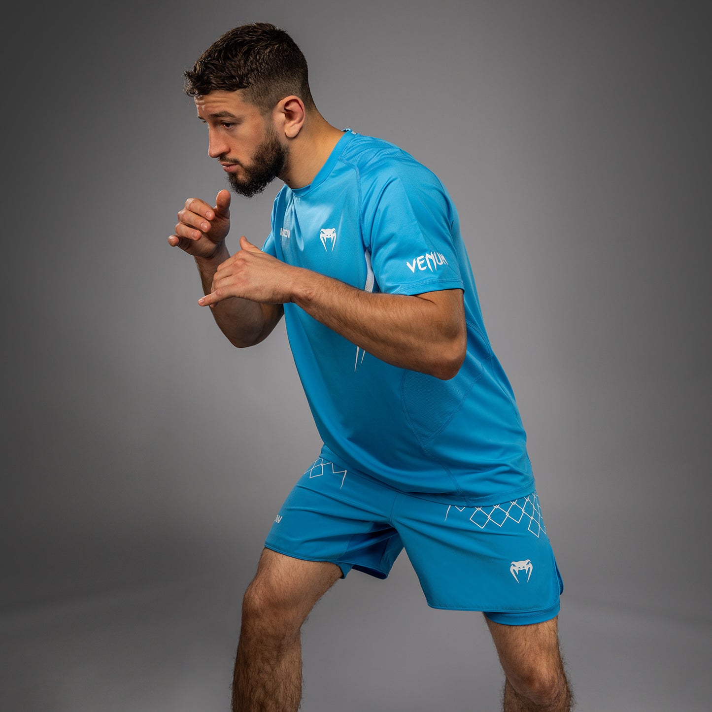 Venum x WOW FC Camiseta Dry-Tech - Azul Pacífico