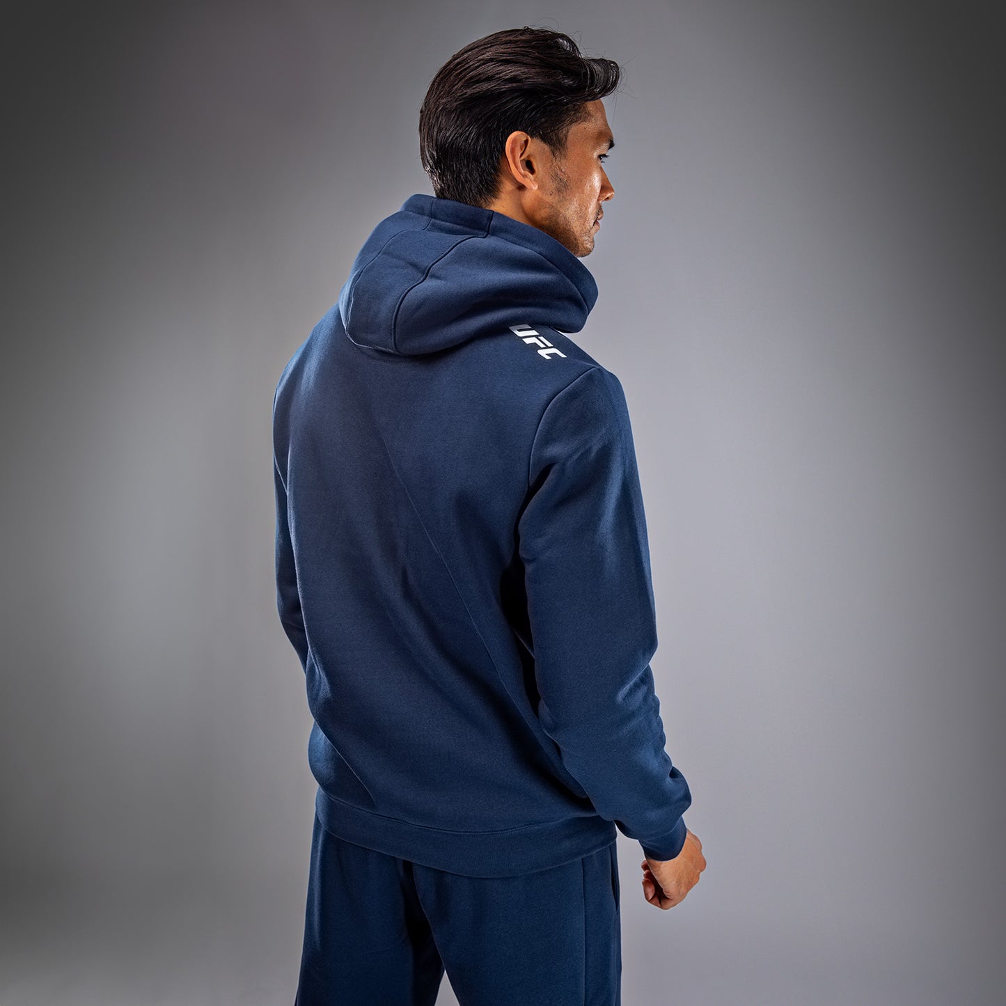 UFC Fusion by Venum Fight Week Sudadera con Capucha para Hombre - Solid Azul oceánico