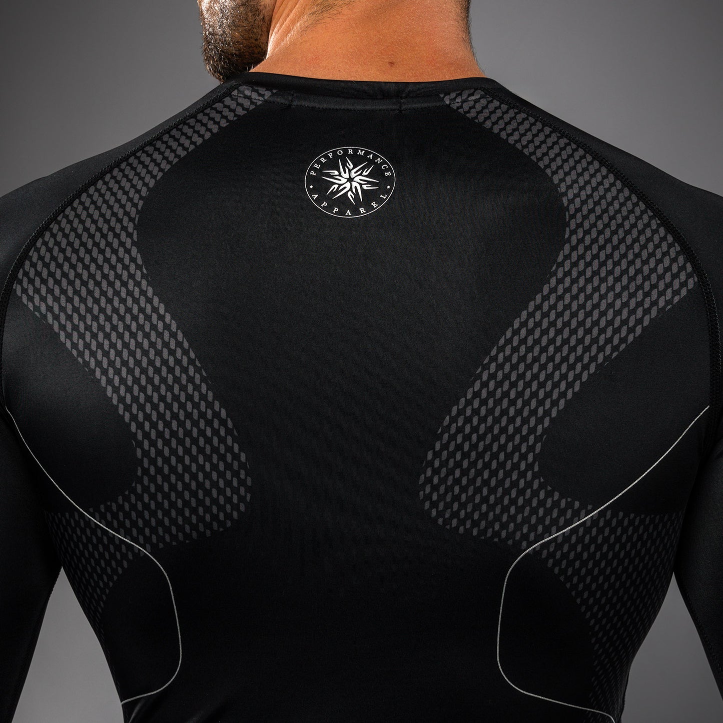 Venum Nexus Rashguard Manga Larga – Negro/Plata
