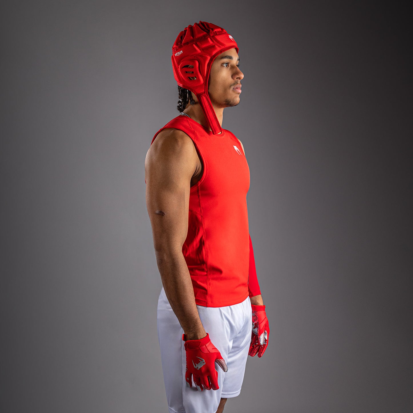 Venum Elite Fútbol Camiseta de Compresión Sin Mangas - Rojo