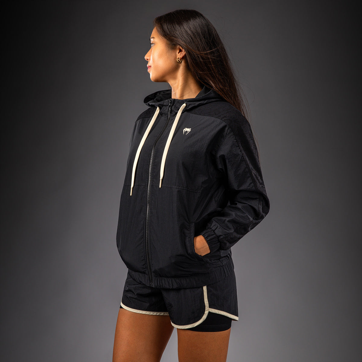 Venum Viper Chaqueta de chándal para mujer - Negro