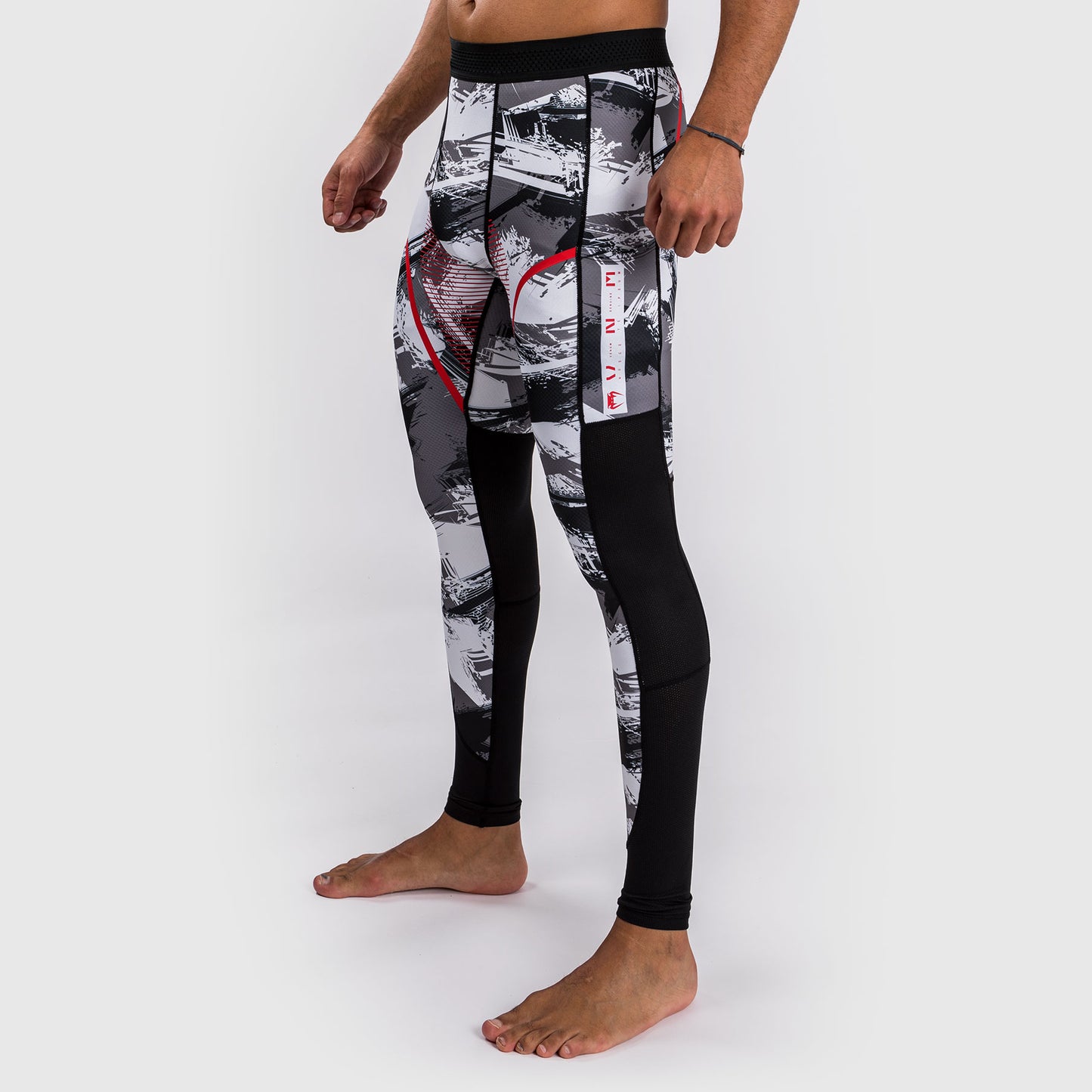 Venum Electron 3.0 Pantalones de compresión - Gris/Rojo