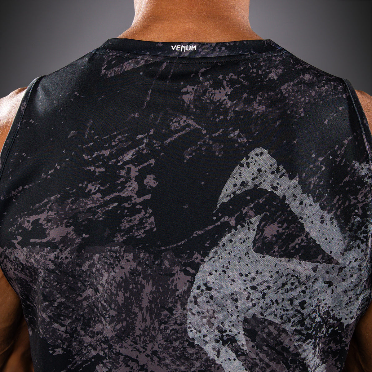 Venum Rage & Workout Camiseta de Tirantes Dry Tech - Negro/Gris