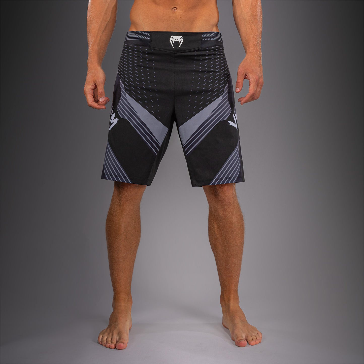 Venum No-Gi 6.0 Pantalón Corto de Combate - Negro/Blanco