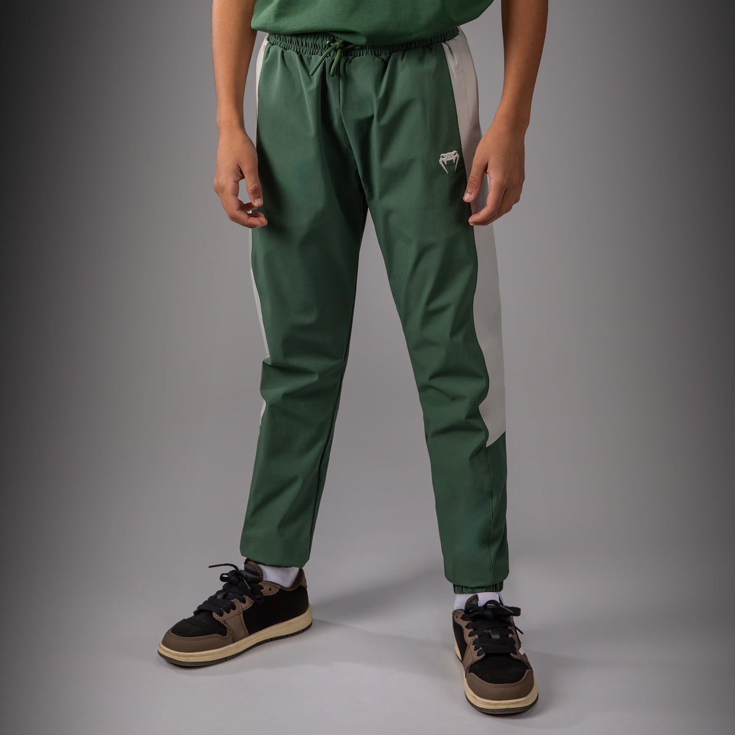 Venum Vectra Pantalón Jogger Infantil – Verde Bosque/ Blanco Roto