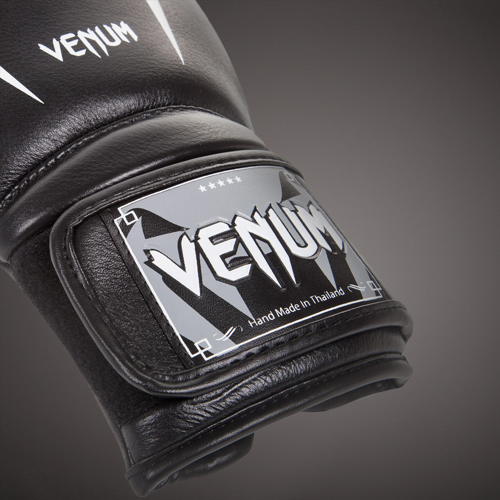 Guantes de Boxeo Venum Giant 3.0 - Cuero Nappa Negro