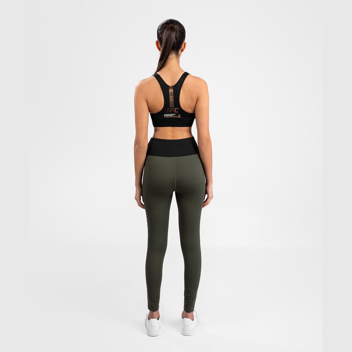 UFC Adrenaline by Venum Fight Week Performance Tight para Mujer - Caqui/Bronce
